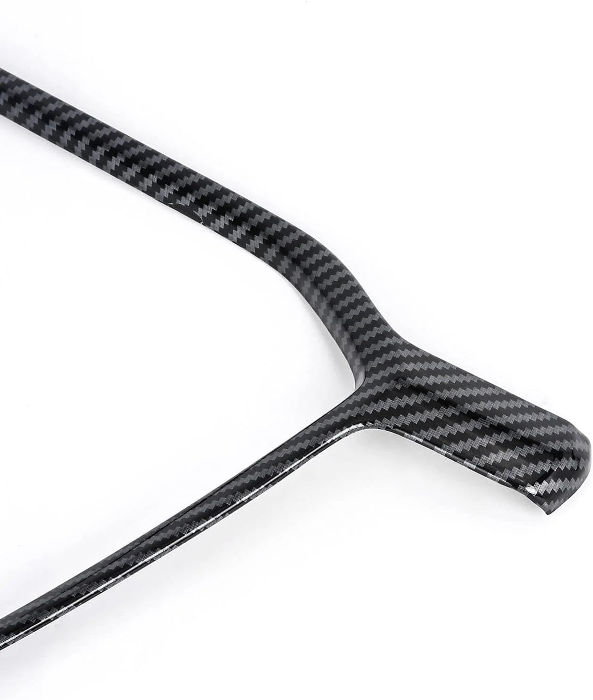 Interior Door Armrest Panel Cover Trim, Carbon Fiber Pattern U3906