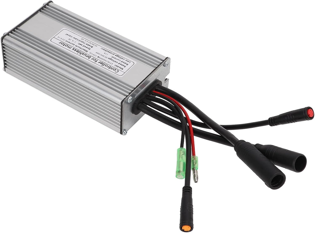 Motor Brushless Controller, 36V/48V 22A Waterproof Sine Wave Motor Controller for 500W Motor E-Bike Y5067