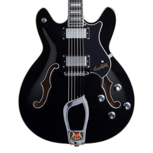 Wild Cherry Transparent Semi-Hollow Body Electric Guitar R9154
