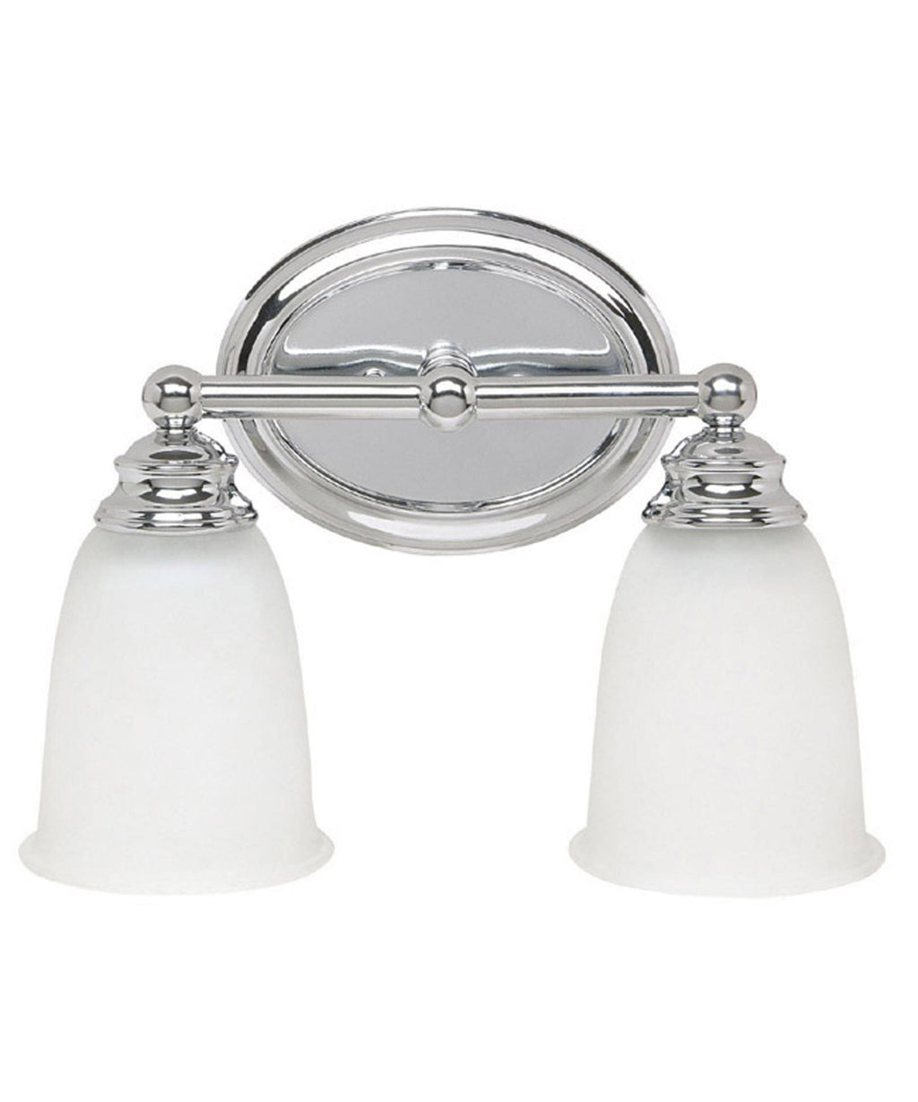 2 Light Chrome Vanity D1547