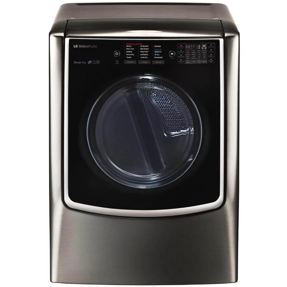 Black Stainless Steel Gas Dryer D47666