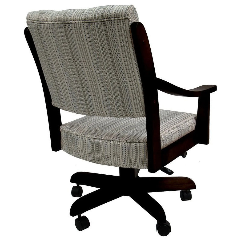 Natural Black Swivel Wood Dining Chair D11935