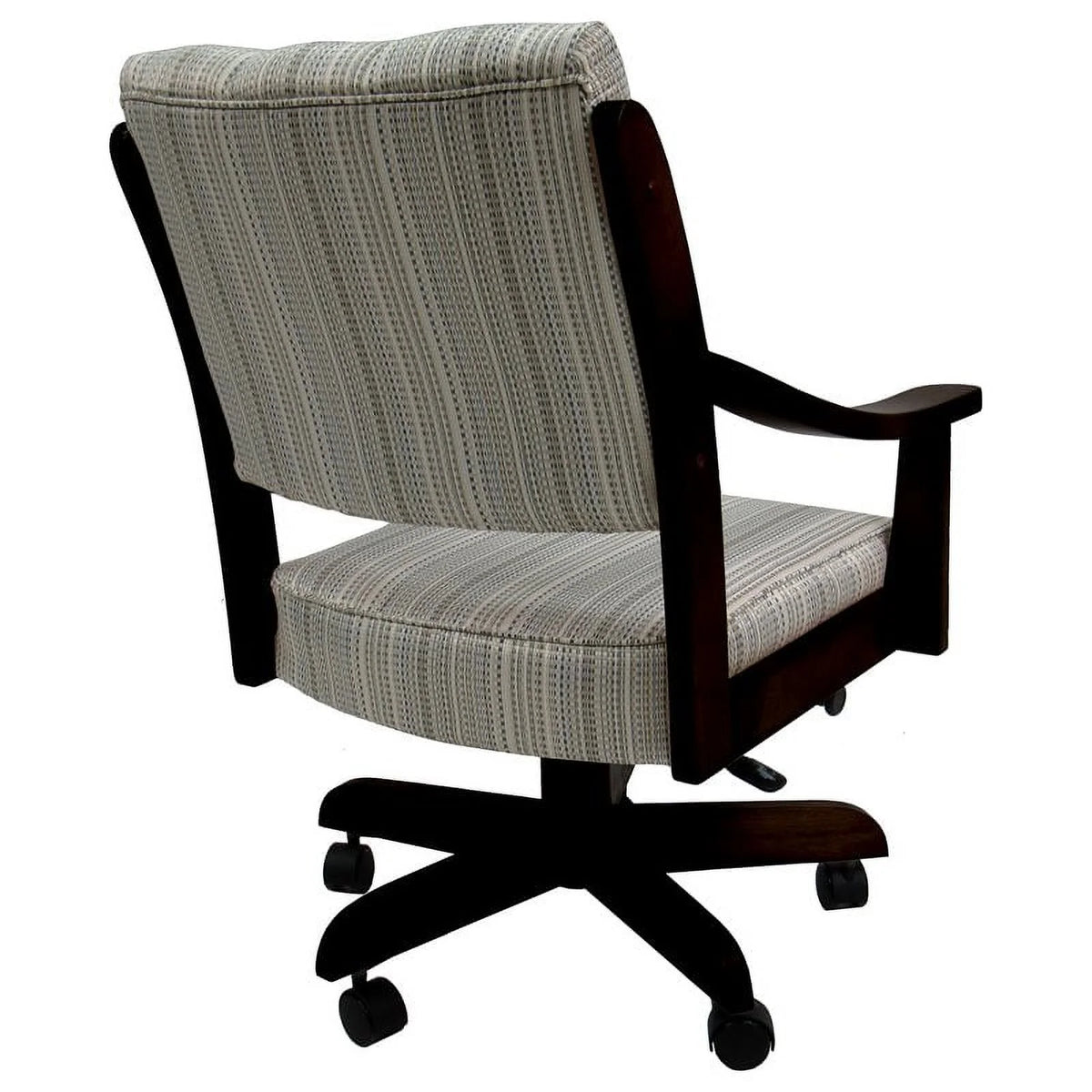 Natural Black Swivel Wood Dining Chair D11935