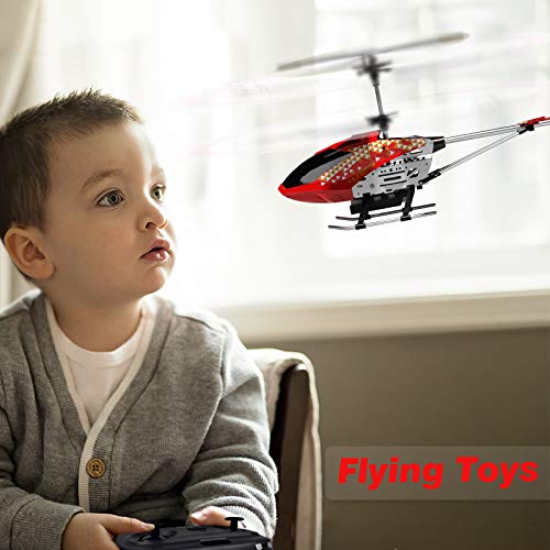 Mini RC Helicopter with Camera (Red) L990465
