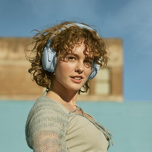 Wireless Noise Cancelling Over Ear Headphones, White Smoke F60823