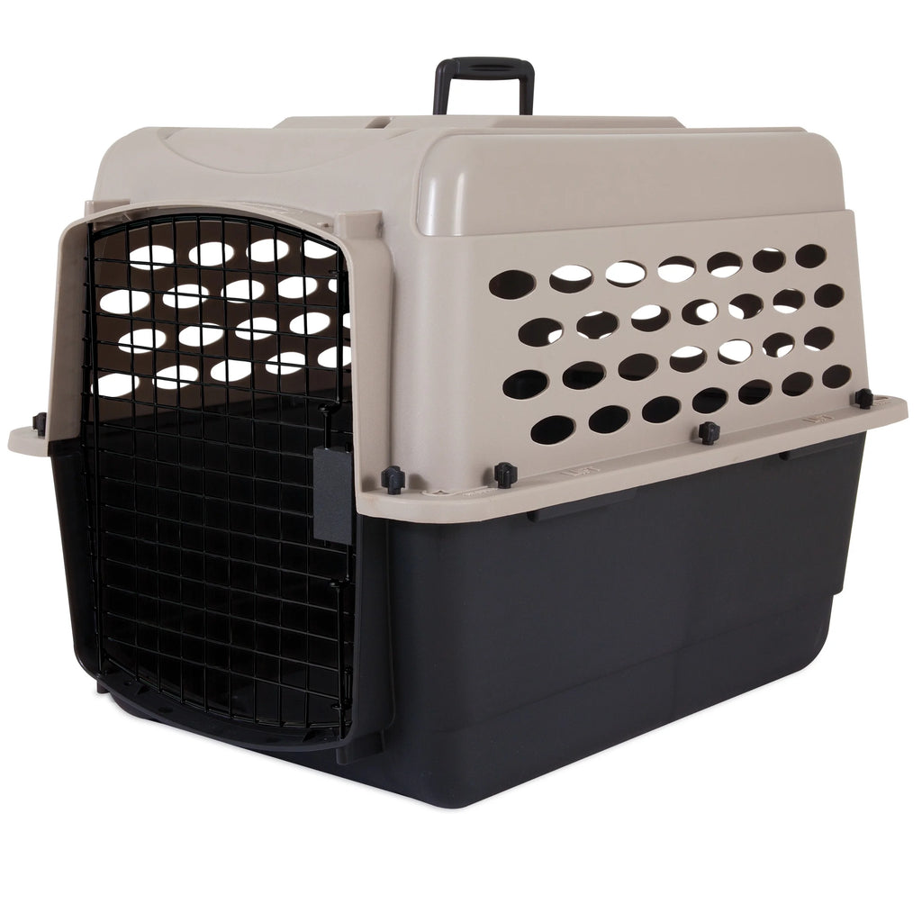 Plastic Travel Dog Kennel 32 Medium Dog Crate A1298