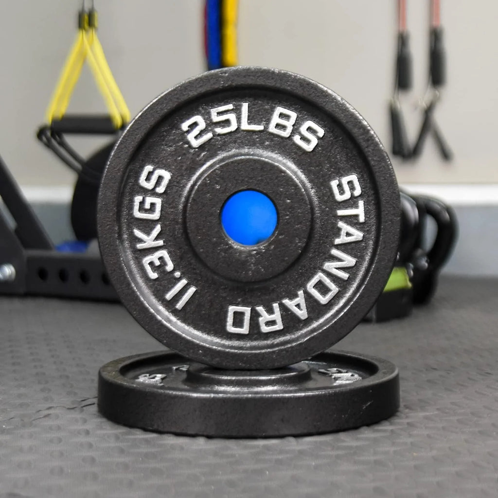 2.5lb Pair Steel Olympic Plates F25922