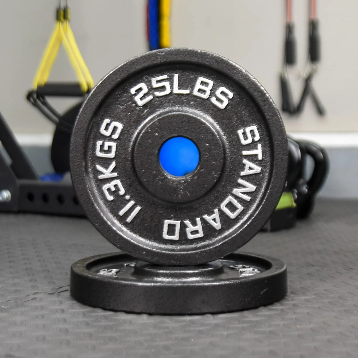 2.5lb Pair Steel Olympic Plates F25922