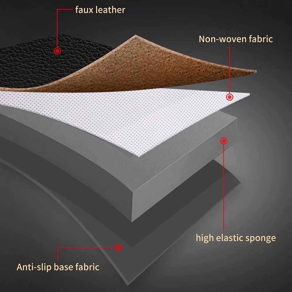 Waterproof Faux Leather Full Set Car Seat Covers R679981