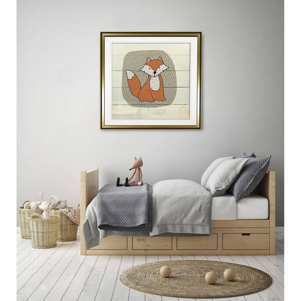Framed Giclee Print 38 x 38 E5922