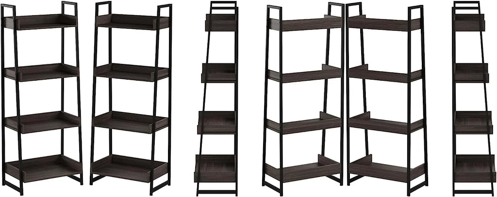 4 Tier Standing Ladder Shelf Z56102