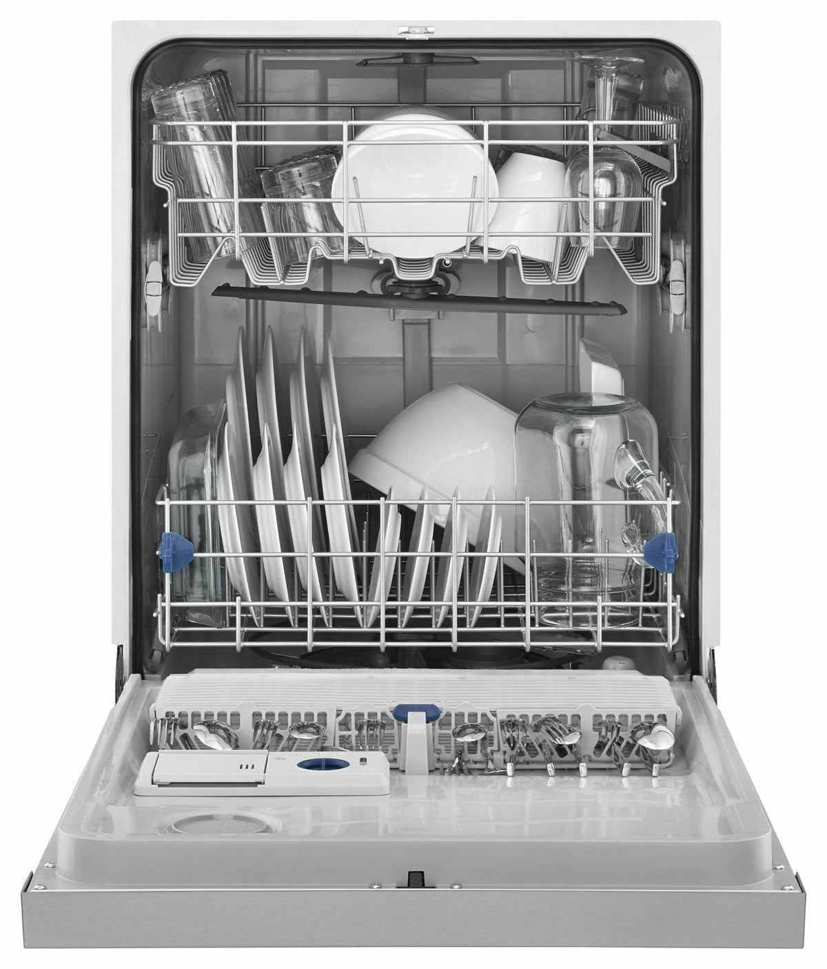 Monochromatic Stainless Steel Built-in Dishwasher V262
