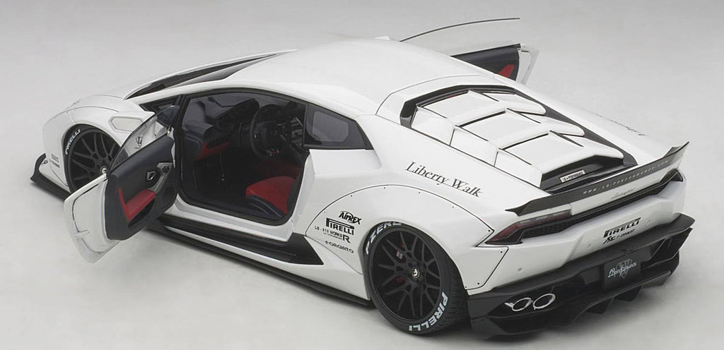 1/18 White Liberty Walk Lamborghini Huracan K149956