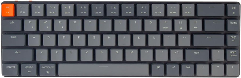 Ultra-Slim 65% Layout 68 Keys Wireless Mechanical Keyboard Z8524