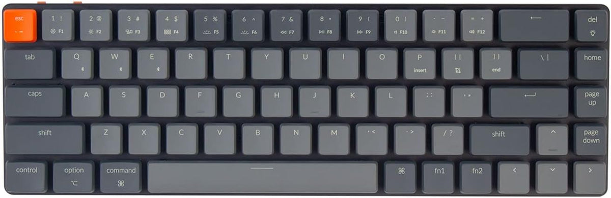 Ultra-Slim 65% Layout 68 Keys Wireless Mechanical Keyboard Z8524