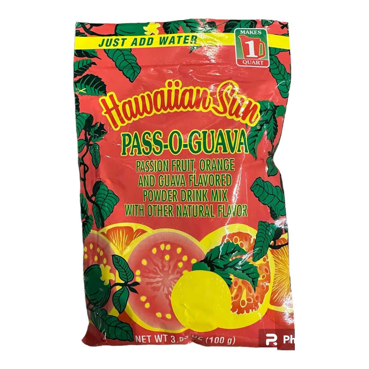 Pass-O-Guava Powder Drink Mix 4.4 Oz (pack of 10) Y902