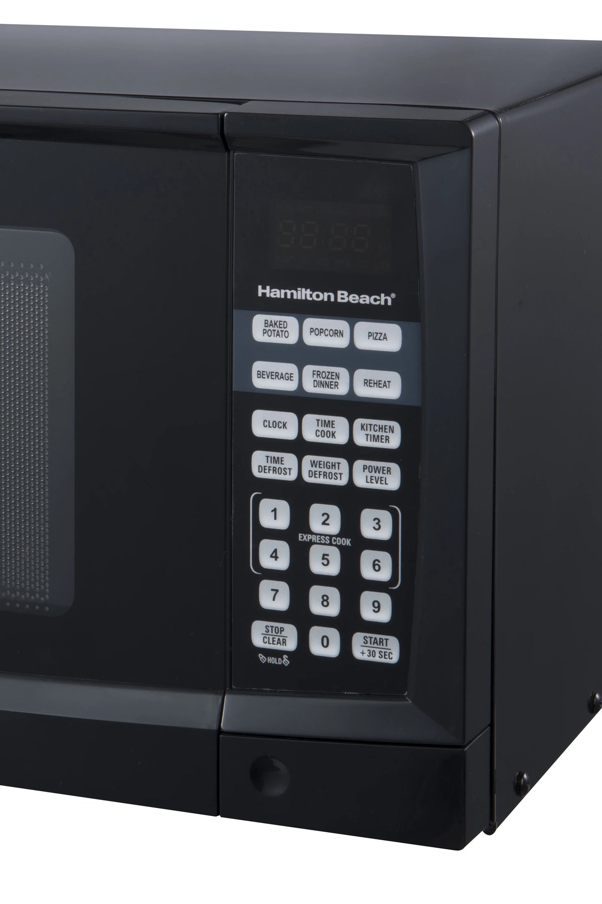 Black Digital Microwave C39690