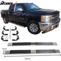Chrome Black Running Boards O186