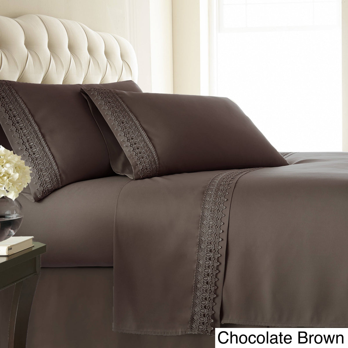 California King Brown Extra Deep Pocket Sheet U1218
