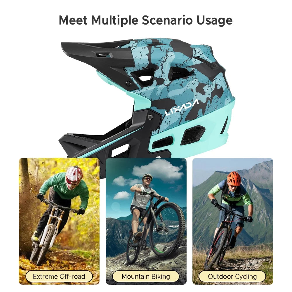 Mtb Helmet With Visor I83120
