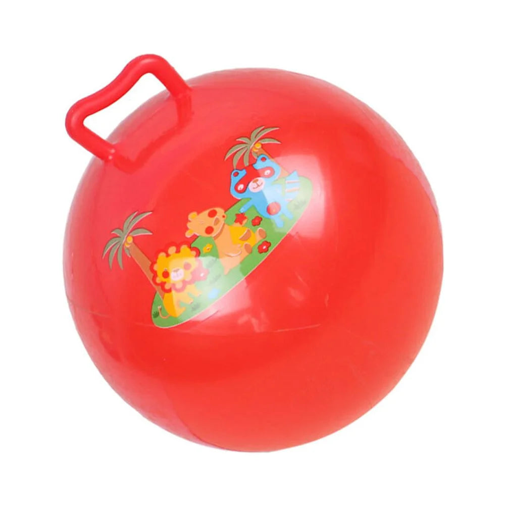 Children Inflatable Bounce Jumping Hopper Hop Ball 25cm R384946
