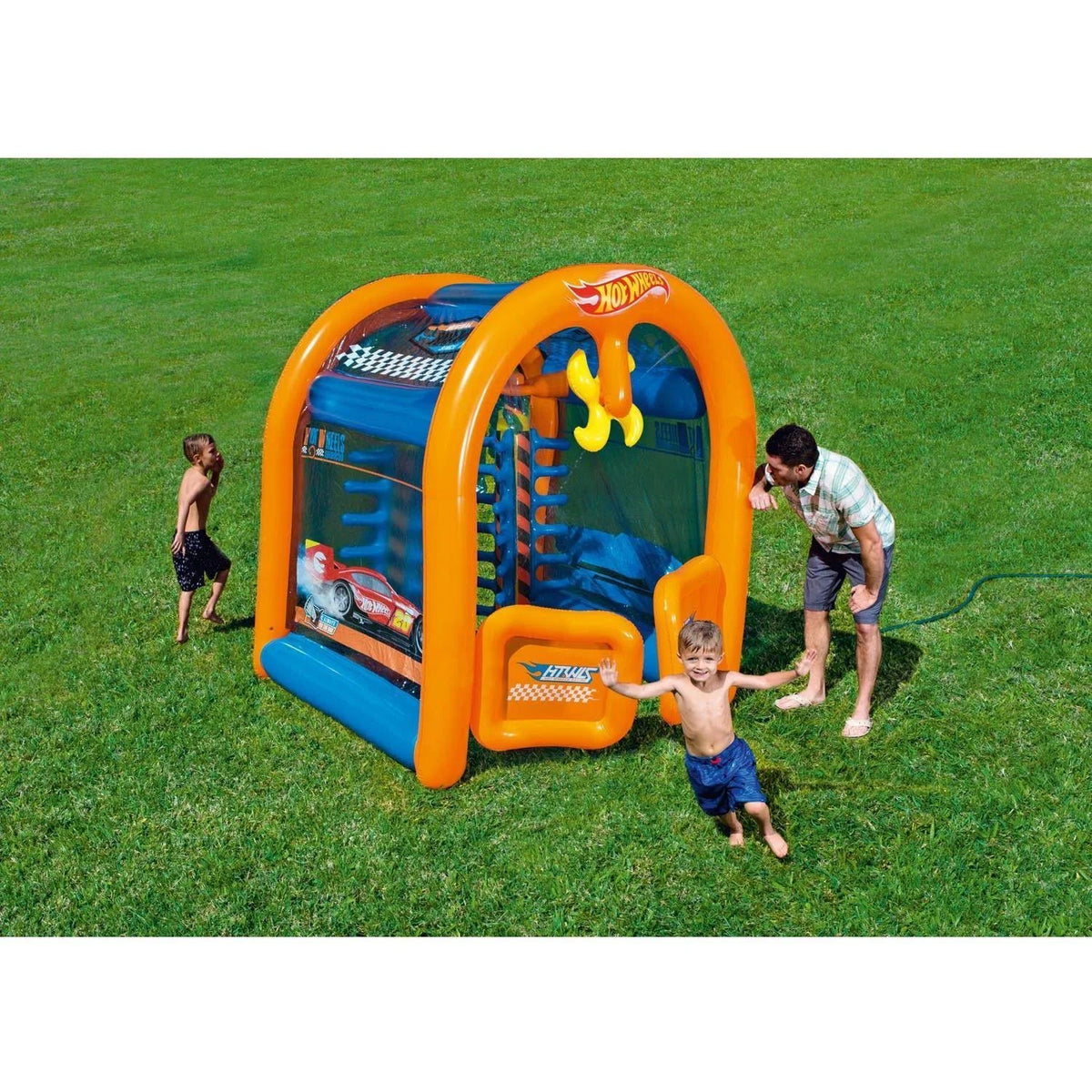 Inflatable Car Wash Play Center J511083