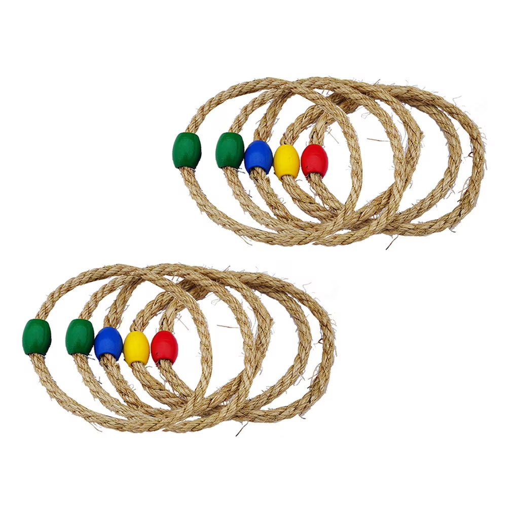 10 PCS Throwing Ring Toys Carnival Rings T23886