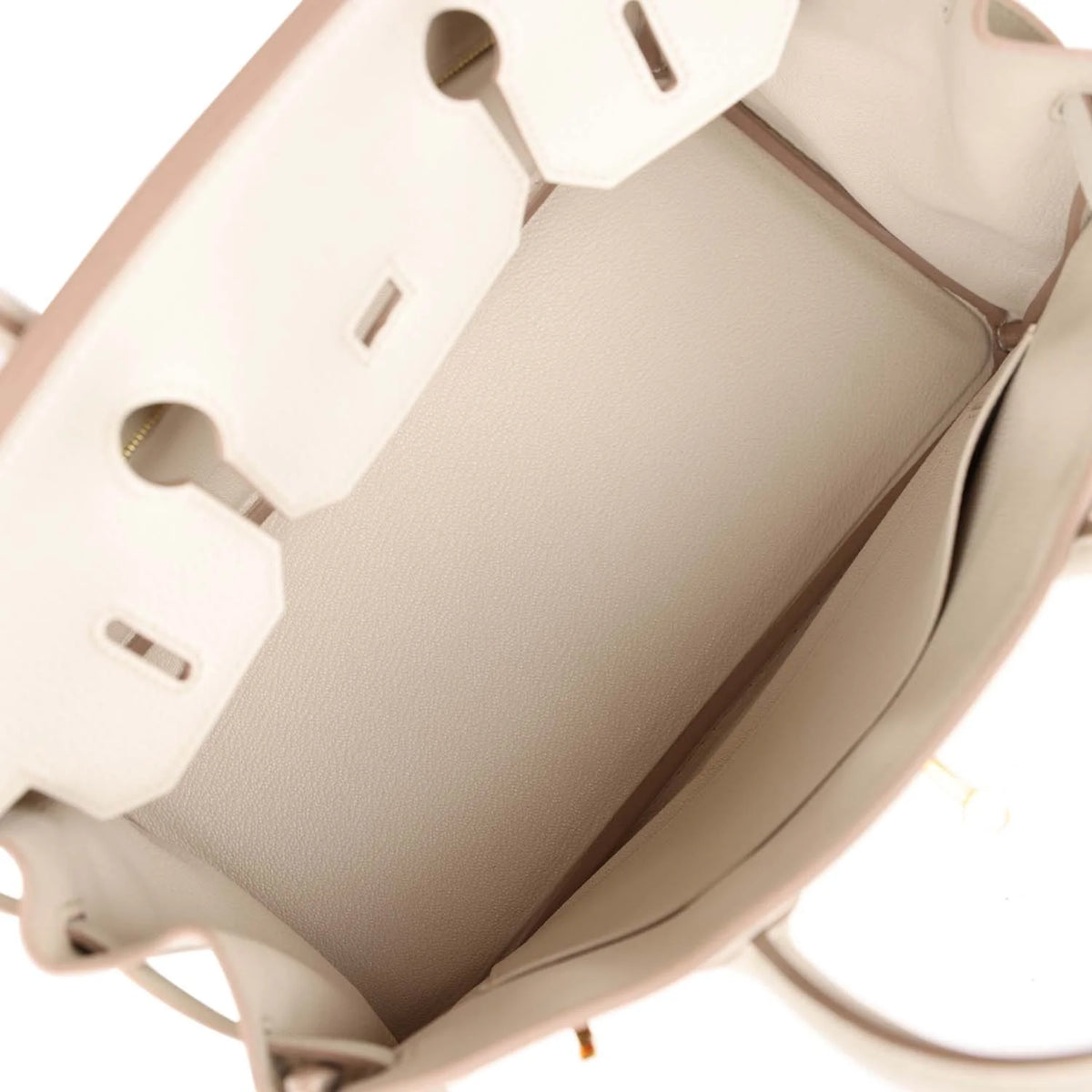 Beton Togo Leather Handbag X77932