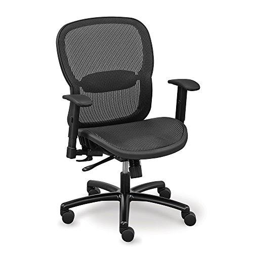 Big and Tall Chair Black Mesh X413649