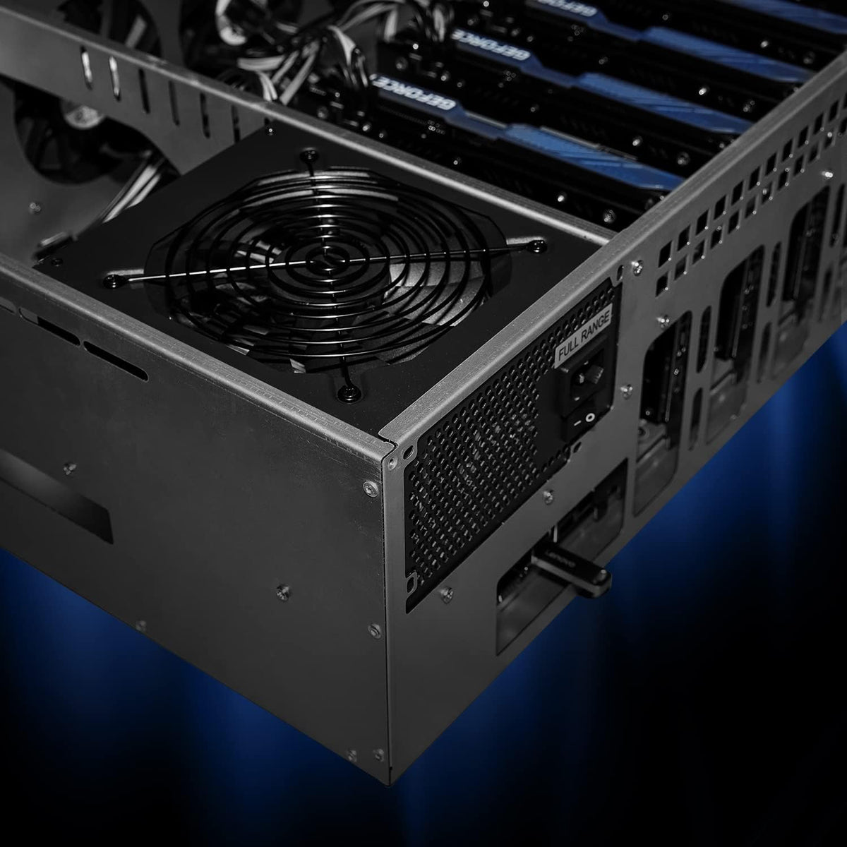 1600W Fully Modular Power Supply with 140mm Fan U802