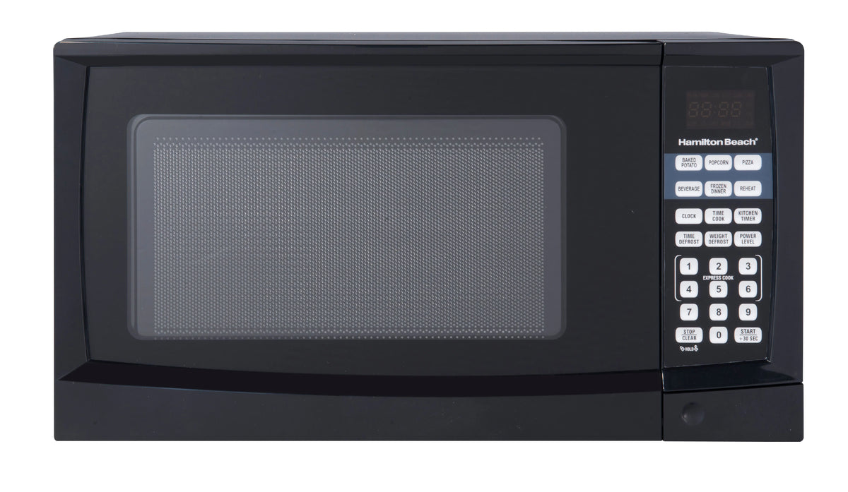 Black Digital Microwave C39690