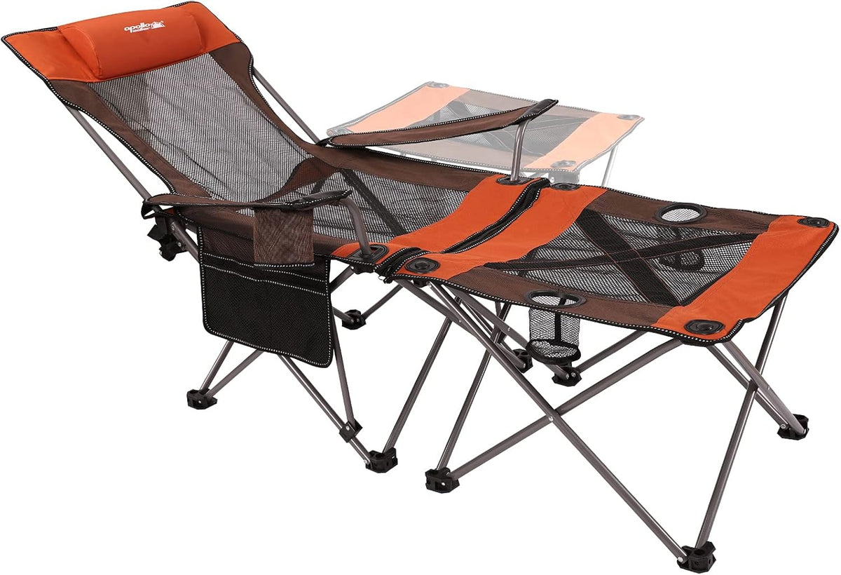 Folding Mesh Camp Chair with Carry Bag J848