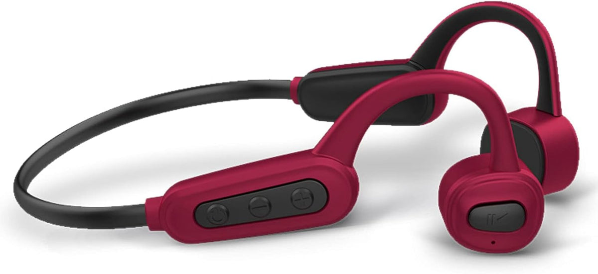 IPX8 Waterproof Bone Conduction Open Ear Headphones with 16G Memory Grey P128611