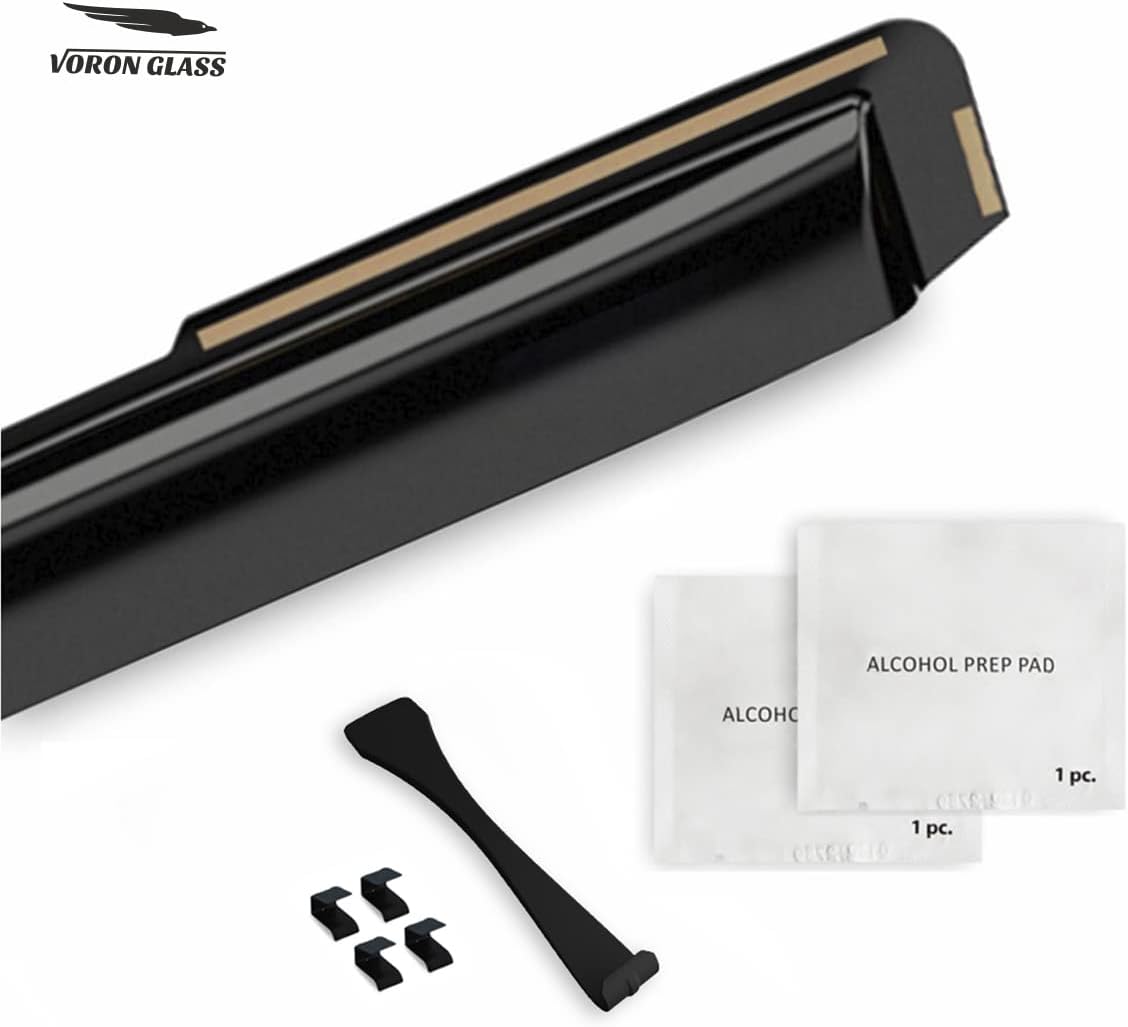 4 Pieces In-Channel Rain Guards for Trucks Crew Cab X89367