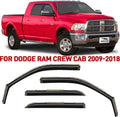 4 Pieces In-Channel Rain Guards for Trucks Crew Cab X89367