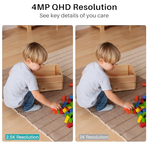 4MP Indoor Security Camera with Night Vision Q41177