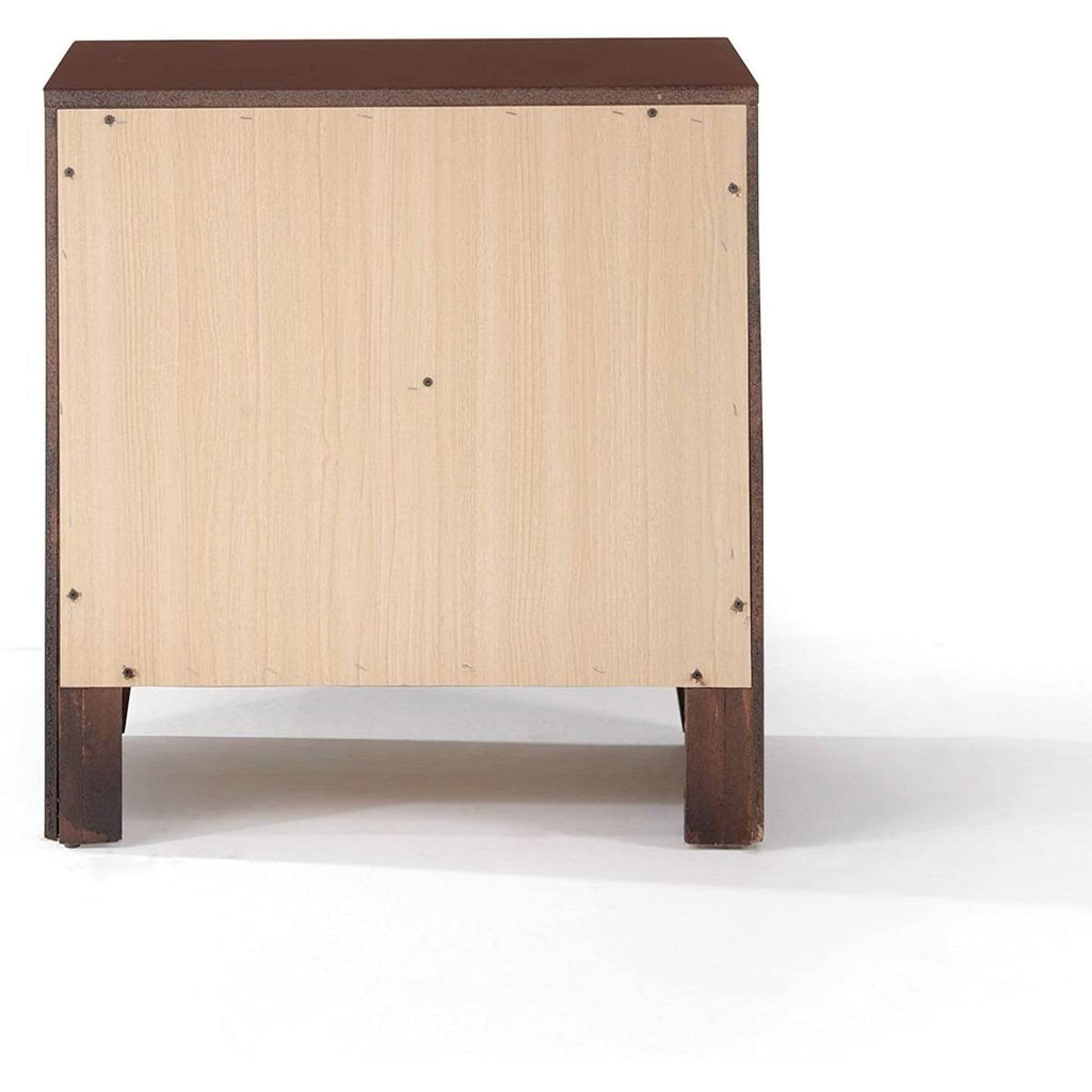 Brown Cherry 2-Drawer Nightstand B207088
