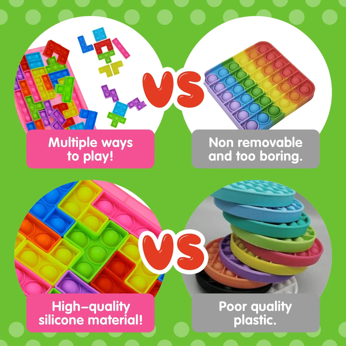 Fidget Toy Set Jigsaw Puzzle for Kids Age 3-8 L81015
