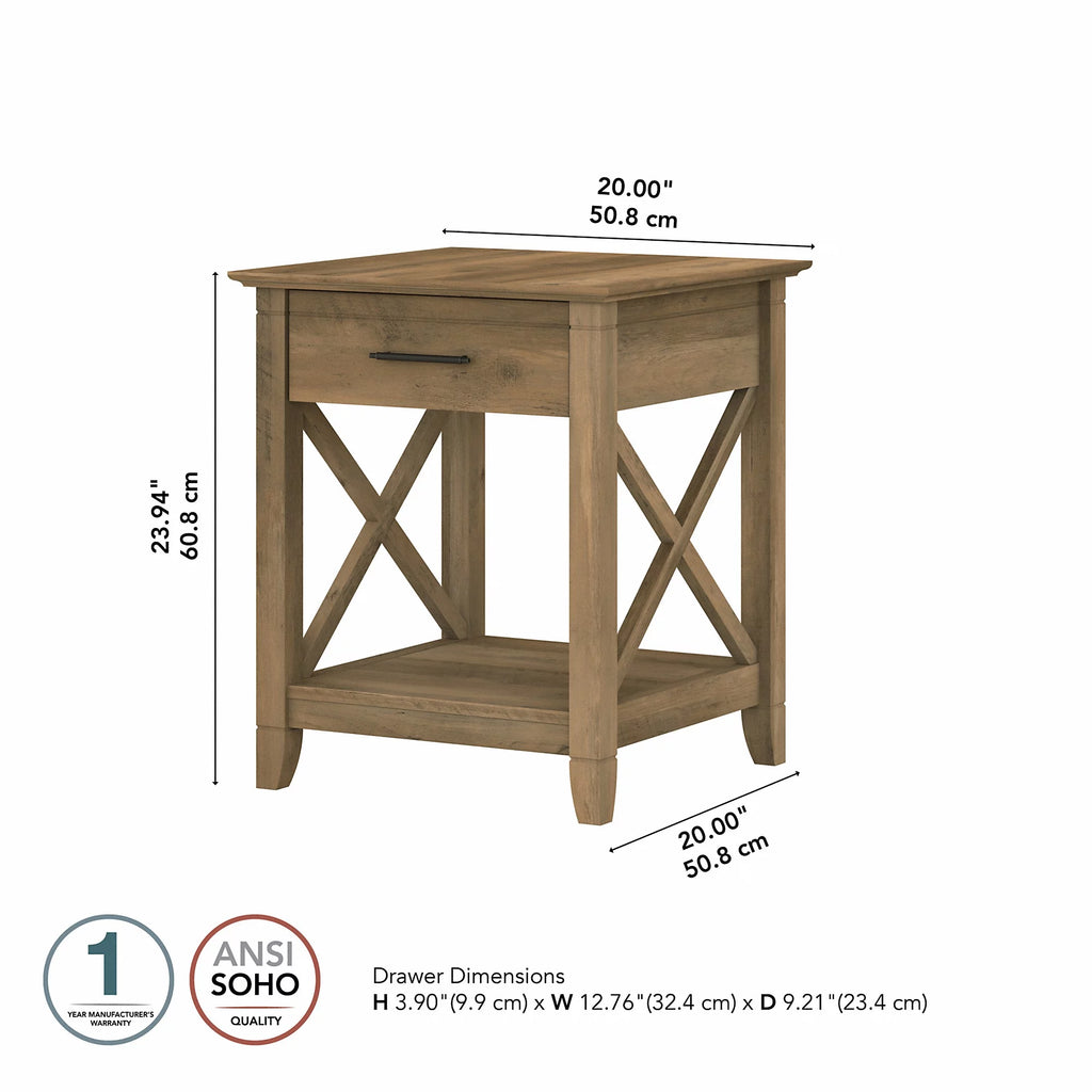 Reclaimed Pine Nightstand G628