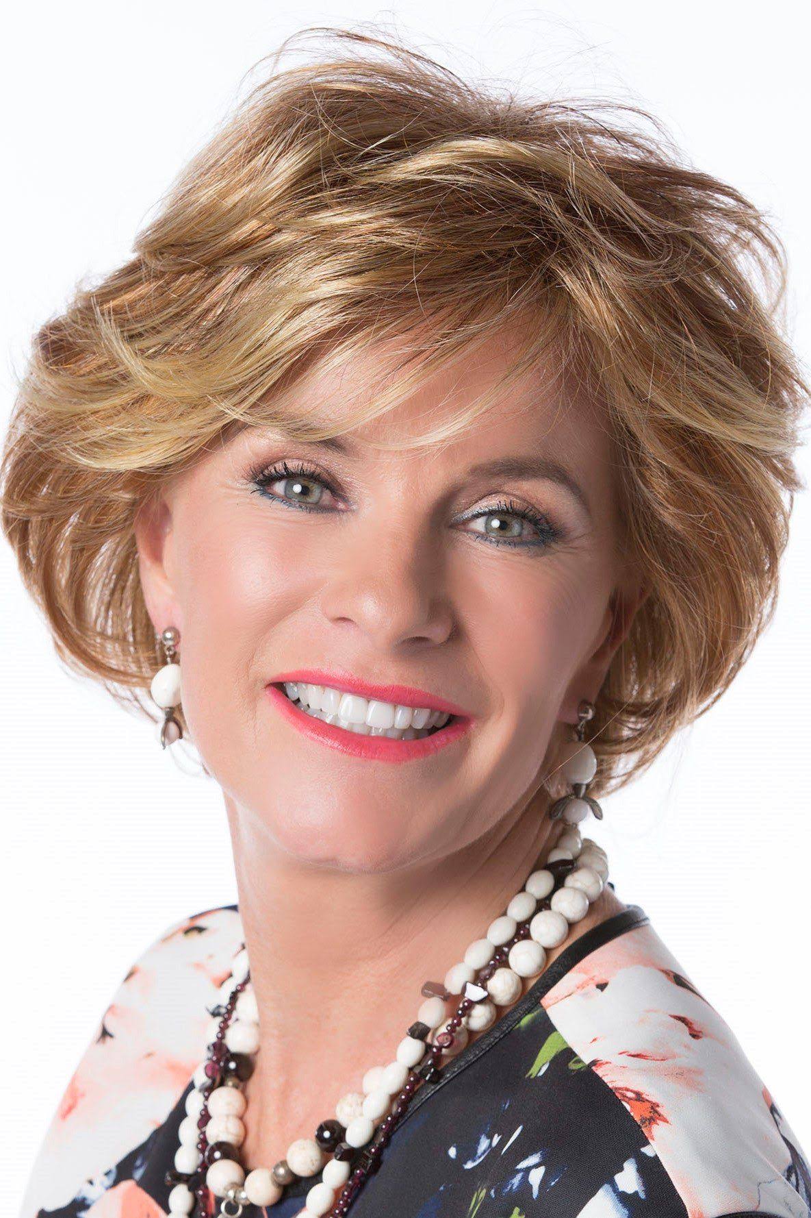 Medium Brown Styled Wig B5949