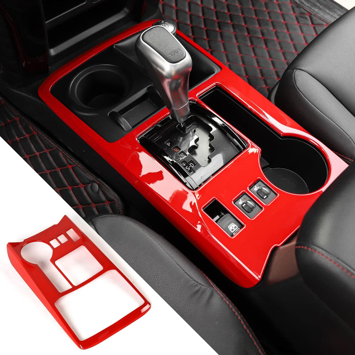 Carbon Fiber Grain Gear Shift Trim for Toyota 4runner SUV 2010-2019 D107500