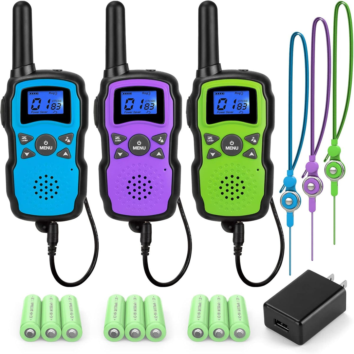 Rechargeable 3 Pack 2 Way Radio R907424