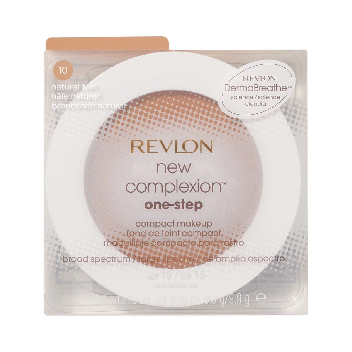 010 Natural Tan 0.35 oz Compact Makeup T261850