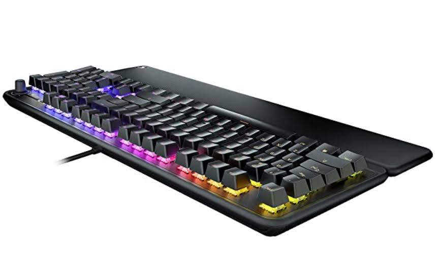 Black Mechanical Gaming Keyboard with RGB E408