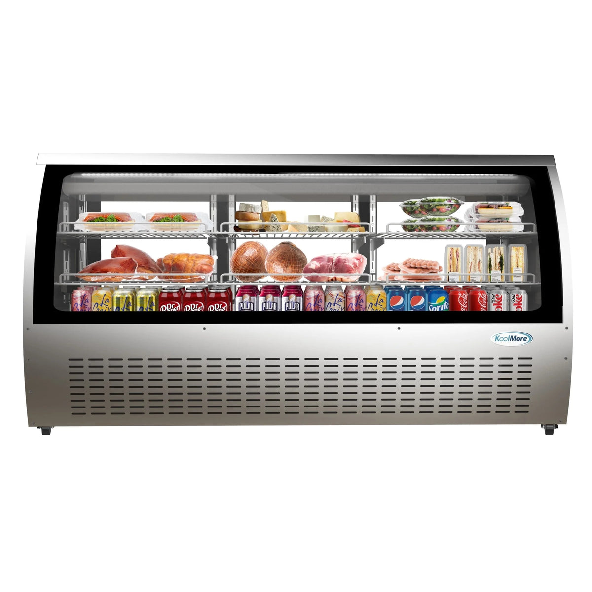 82 in. Deli Display Refrigerator 32 Cu Ft F872