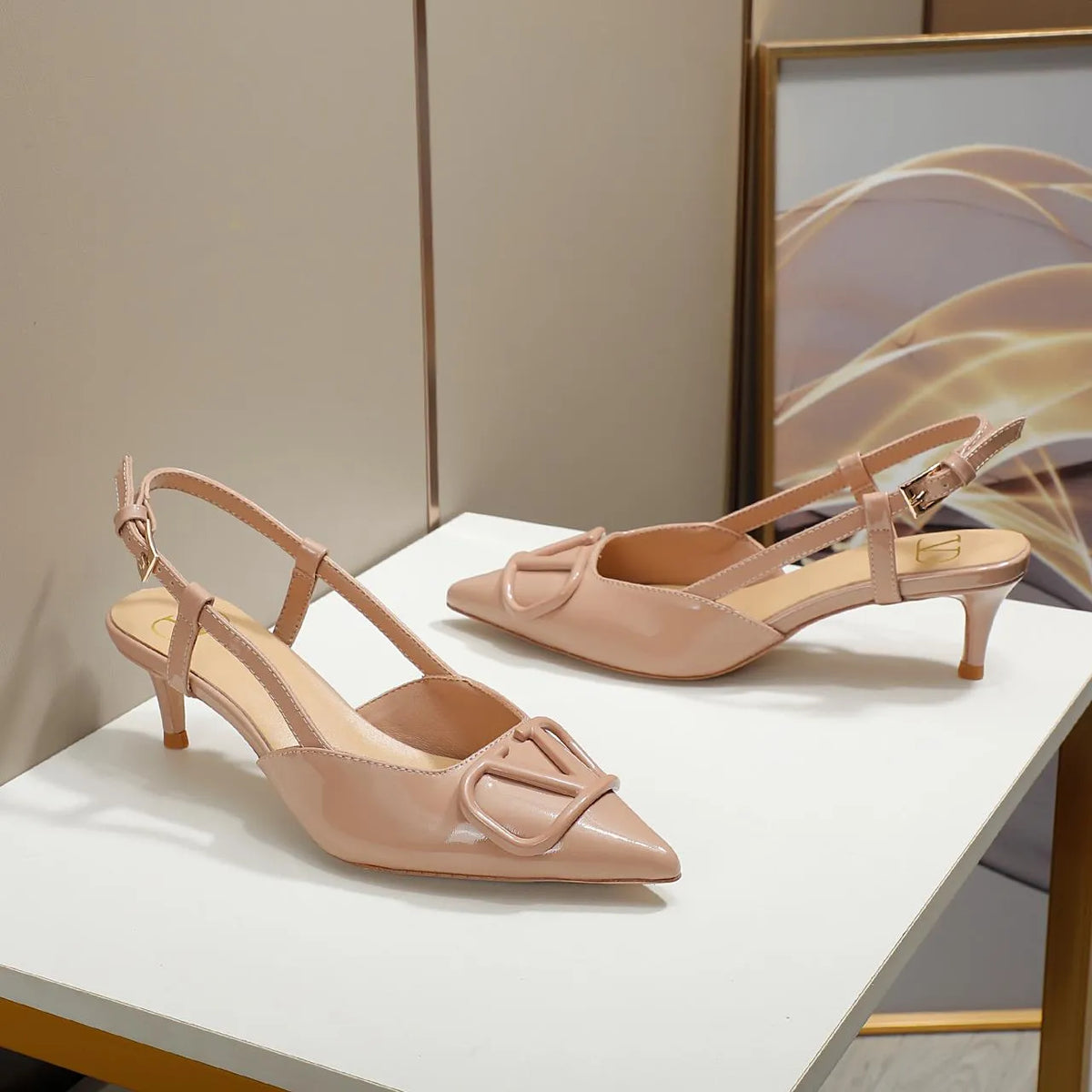 Women Shoes Heel 4.5 cm R4884