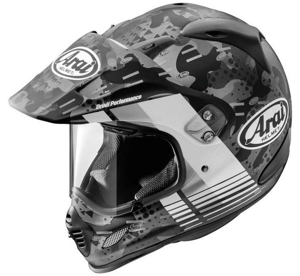 Dual Sport Motorcycle Helmet Frost White XXL D270900