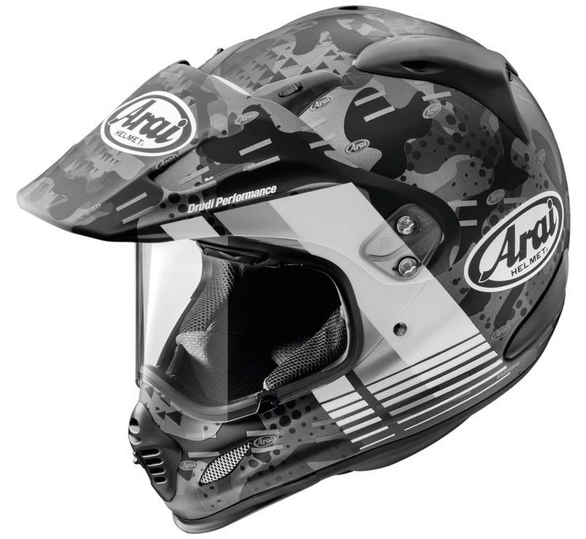 Dual Sport Motorcycle Helmet Frost White XXL D270900