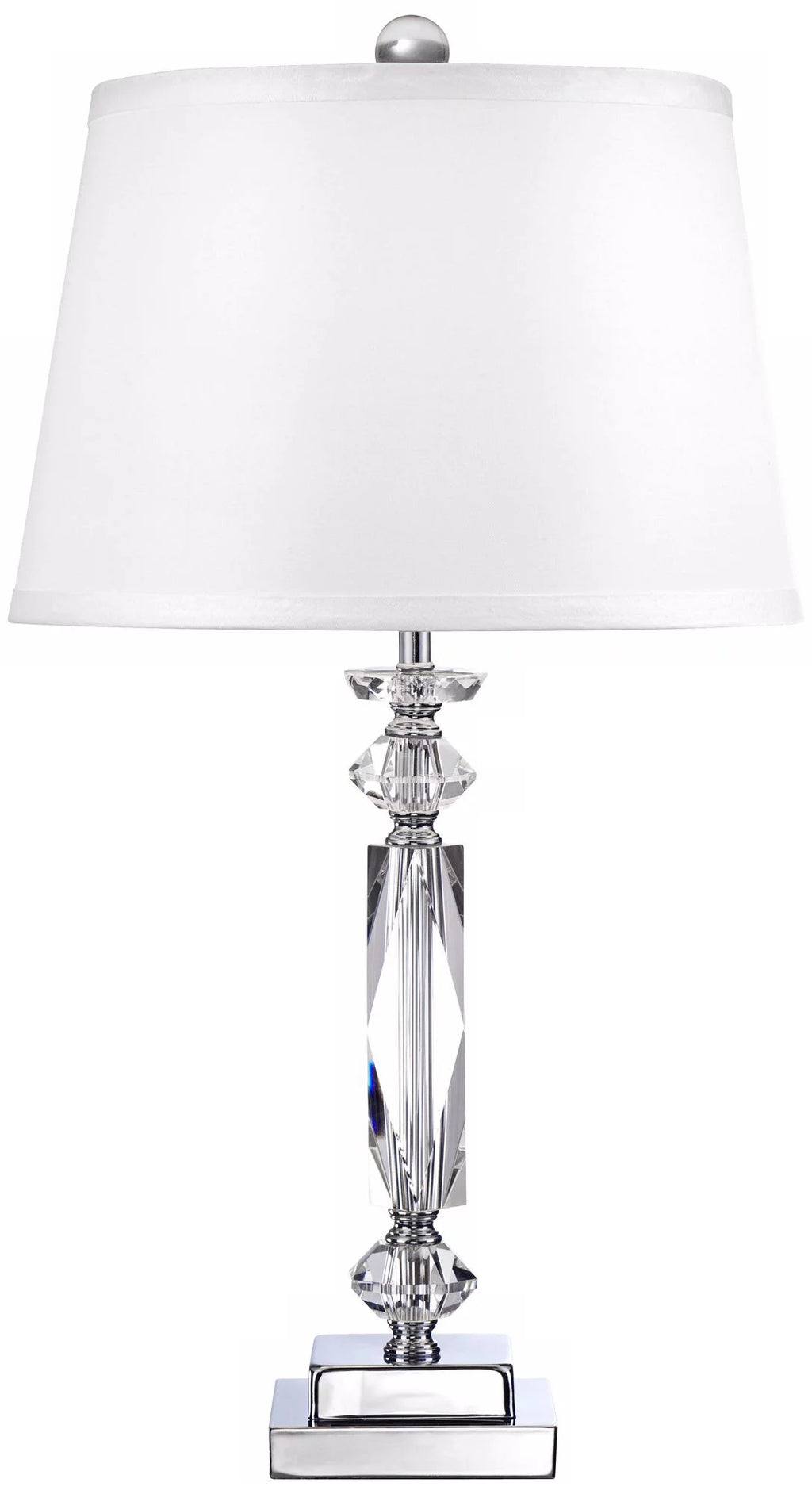 23" High Clear Crystal Accent Table Lamp W52281