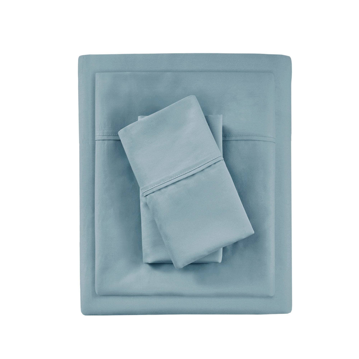 1000 Thread Count 4 Piece Sheet Set Cal King Blue G268453